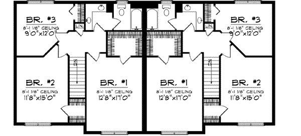 Upper/Second Floor Plan:7-881