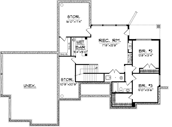 Lower Floor Plan:7-919