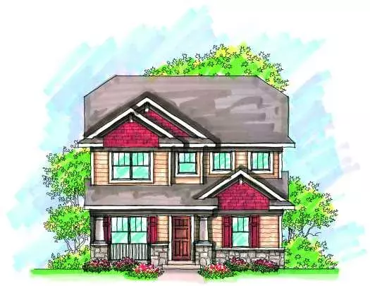 Craftsman house plans 7-946 - front exterior, 2,063 sq ft, 3 bed, 2 bath house plans | Monster House Plans