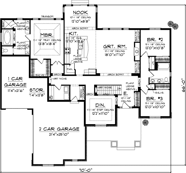 Main Floor Plan: 7-964