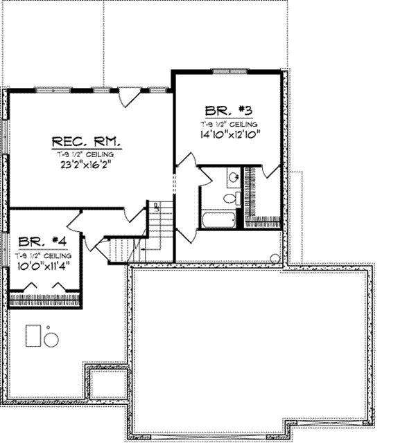 Lower Floor Plan:7-966