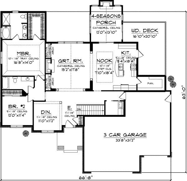 Main Floor Plan: 7-980