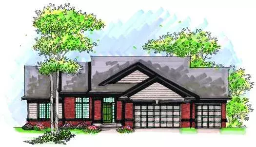 Traditional house plans 7-981 - front exterior, 3,625 sq ft, 5 bed, 3 bath house plans | Monster House Plans
