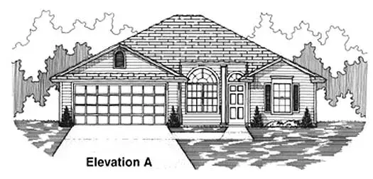 Traditional house plans 71-178 - front exterior, 1,616 sq ft, 3 bed, 2 bath house plans | Monster House Plans