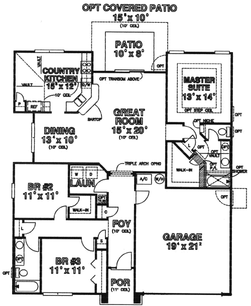 Main Floor Plan: 71-184