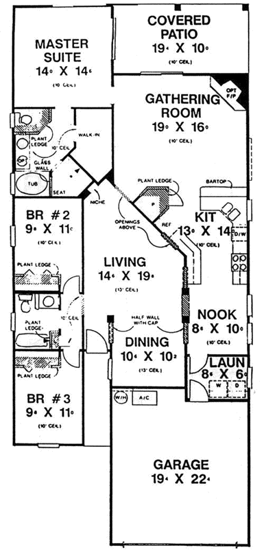 Main Floor Plan: 71-205