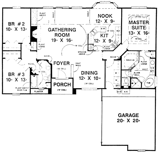 Main Floor Plan: 71-215
