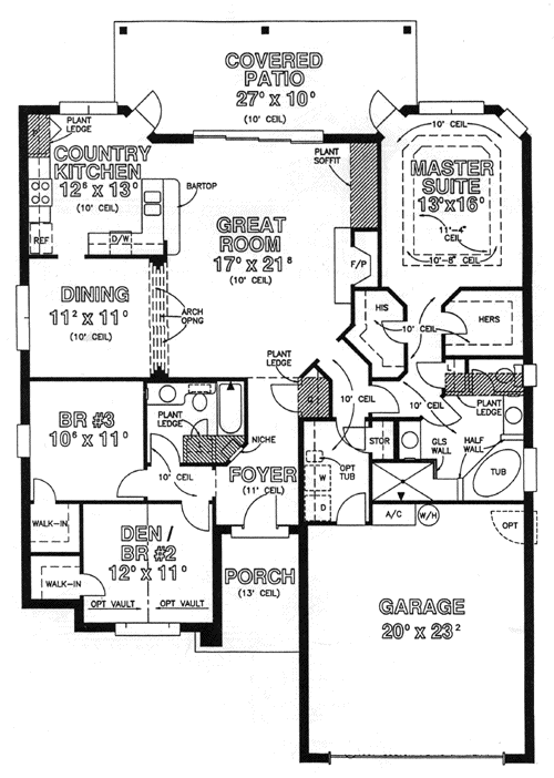 Main Floor Plan: 71-240