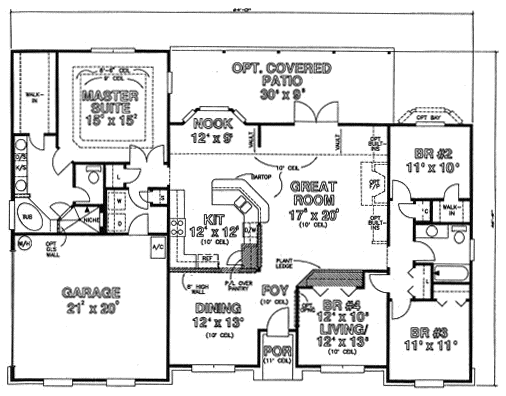 Main Floor Plan: 71-256