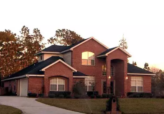 Traditional house plans 71-293 - front exterior, 2,233 sq ft, 4 bed, 3 bath house plans | Monster House Plans