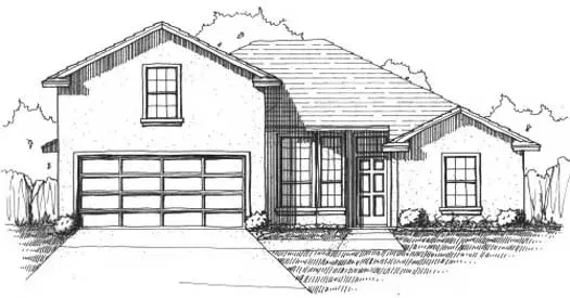 Traditional house plans 71-304 - front exterior, 2,279 sq ft, 4 bed, 2 bath house plans | Monster House Plans