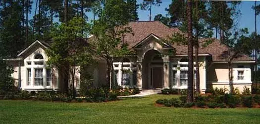 Traditional house plans 71-326 - front exterior, 2,440 sq ft, 4 bed, 3 bath house plans | Monster House Plans
