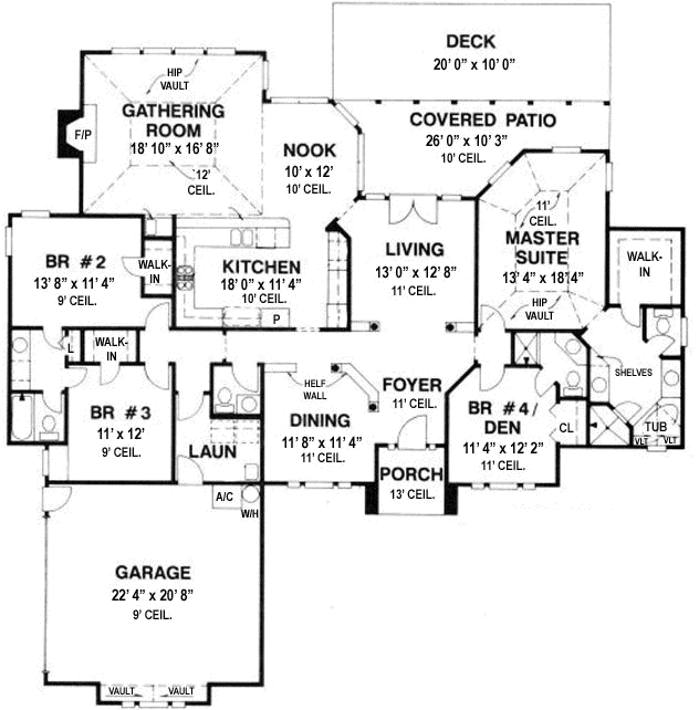 Main Floor Plan: 71-326