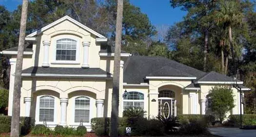 Mediterranean house plans 71-335 - front exterior, 2,487 sq ft, 3 bed, 3 bath house plans | Monster House Plans