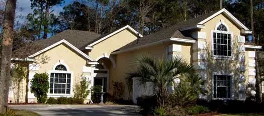 Mediterranean house plans 71-352 - front exterior, 2,640 sq ft, 4 bed, 3 bath house plans | Monster House Plans