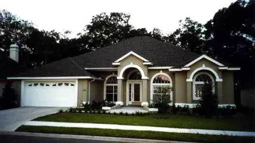 Mediterranean house plans 71-365 - front exterior, 2,826 sq ft, 4 bed, 4 bath house plans | Monster House Plans