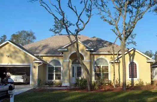 Mediterranean house plans 71-404 - front exterior, 2,096 sq ft, 4 bed, 3 bath house plans | Monster House Plans