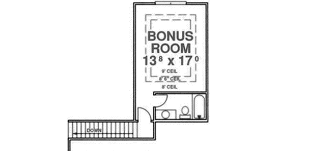 Bonus Floor Plan:71-411