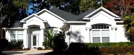 Florida house plans 71-462 - front exterior, 2,339 sq ft, 4 bed, 3 bath house plans | Monster House Plans