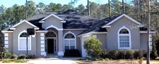 Florida house plans 71-466 - front exterior, 2,337 sq ft, 4 bed, 3 bath house plans | Monster House Plans