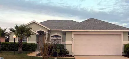 Florida house plans 71-508 - front exterior, 1,400 sq ft, 3 bed, 2 bath house plans | Monster House Plans