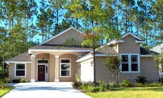 Traditional house plans 71-511 - front exterior, 1,976 sq ft, 3 bed, 4 bath house plans | Monster House Plans
