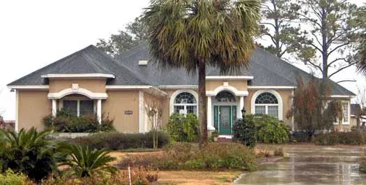 Florida house plans 71-518 - front exterior, 2,780 sq ft, 4 bed, 3 bath house plans | Monster House Plans
