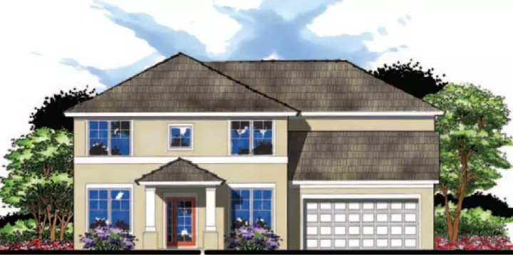Florida house plans 73-191 - front exterior, 3,067 sq ft, 5 bed, 3 bath house plans | Monster House Plans