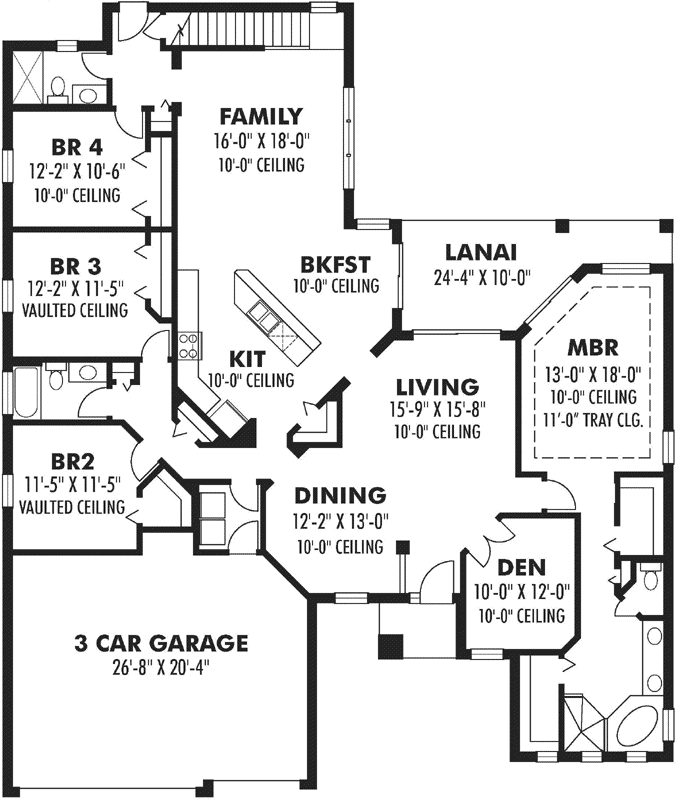 Main Floor Plan: 73-192
