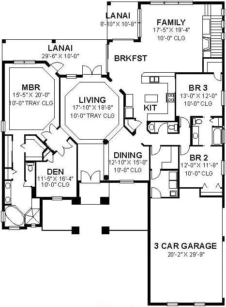 Main Floor Plan: 73-204