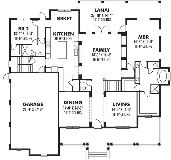 Main Floor Plan: 73-214