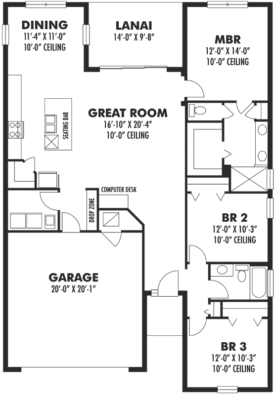 Main Floor Plan: 73-221