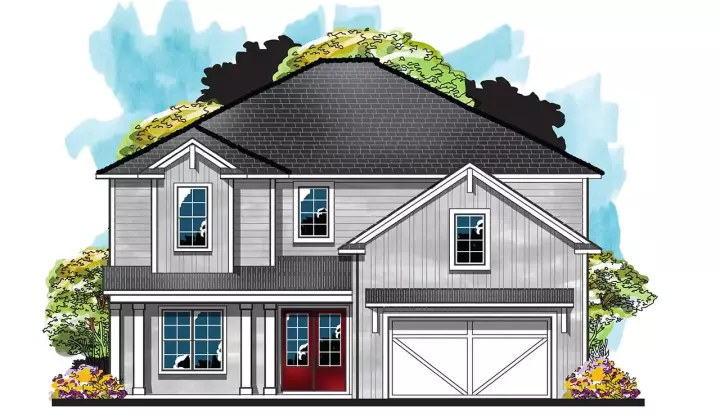 Traditional house plans 73-270 - front exterior, 3,961 sq ft, 5 bed, 4 bath house plans | Monster House Plans