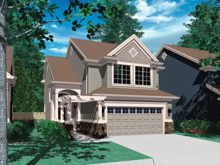 Craftsman house plans 74-300 - front exterior, 1,919 sq ft, 4 bed, 2 bath house plans | Monster House Plans