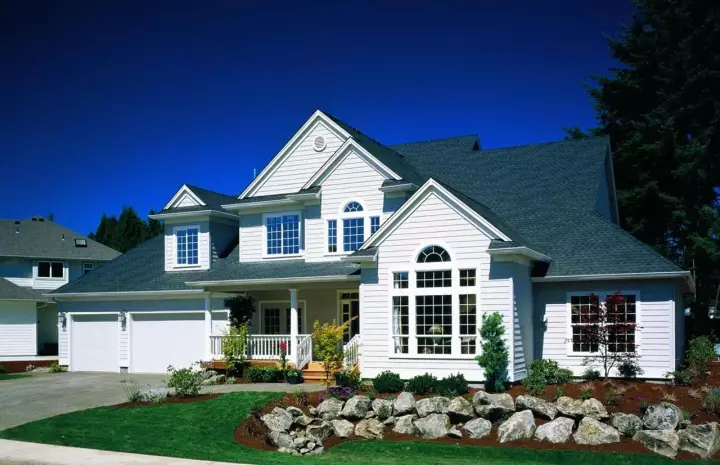 Traditional house plans 74-374 - front exterior, 3,245 sq ft, 4 bed, 4 bath house plans | Monster House Plans