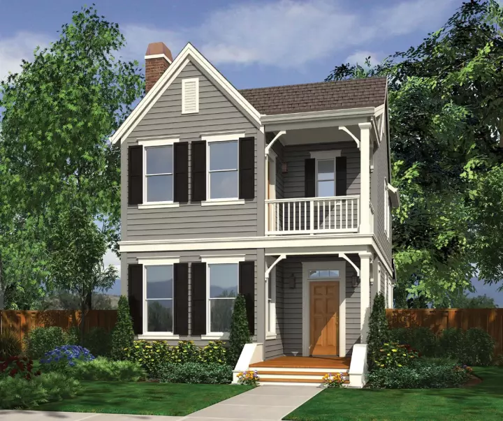 Southern house plans 74-550 - front exterior, 1,688 sq ft, 3 bed, 2 bath house plans | Monster House Plans