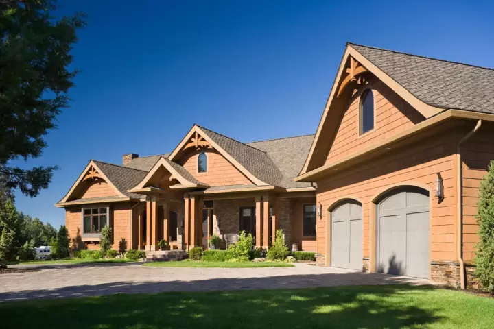 Craftsman house plans 74-709 - front exterior, 5,266 sq ft, 5 bed, 3 bath house plans | Monster House Plans