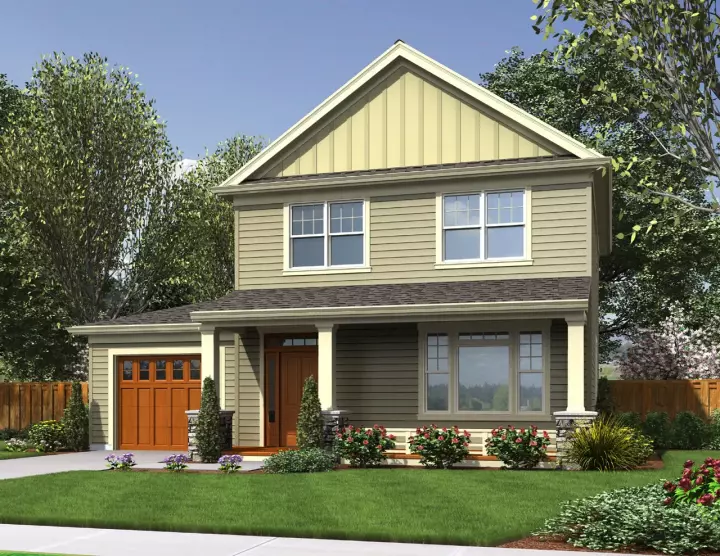 Country house plans 74-746 - front exterior, 1,700 sq ft, 4 bed, 2 bath house plans | Monster House Plans