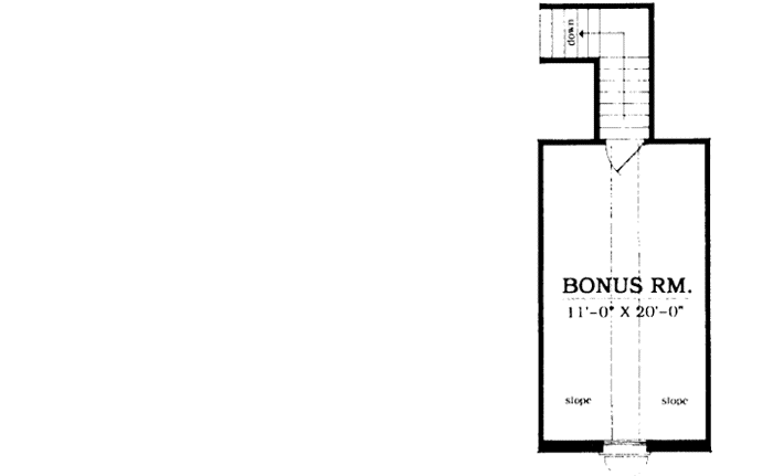 Bonus Floor Plan:75-186