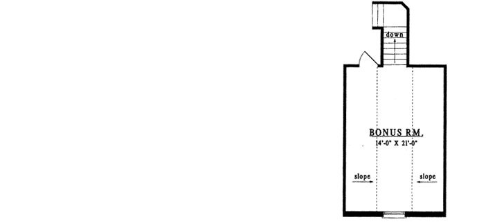Bonus Floor Plan:75-432