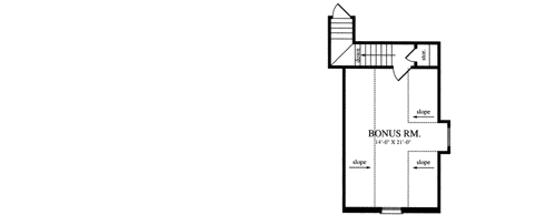 Bonus Floor Plan:75-462