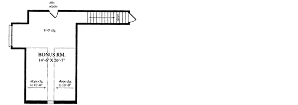 Bonus Floor Plan:75-467