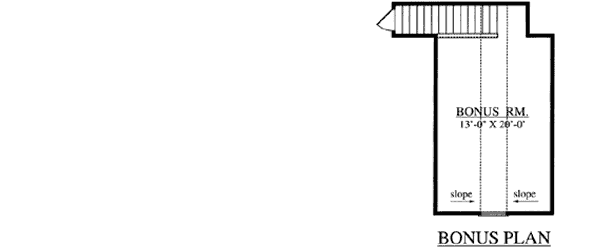 Bonus Floor Plan:75-509