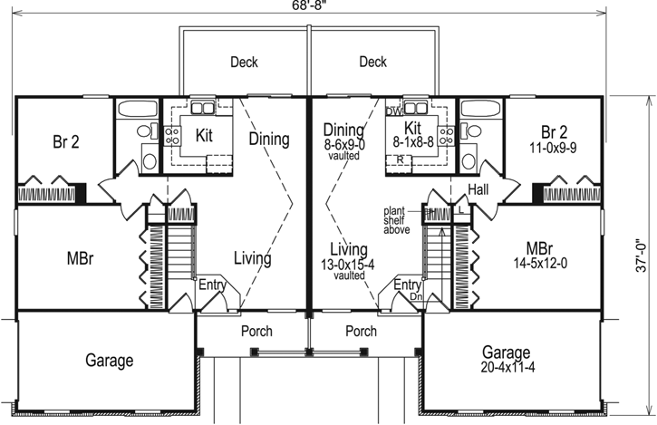 Main Floor Plan: 77-144
