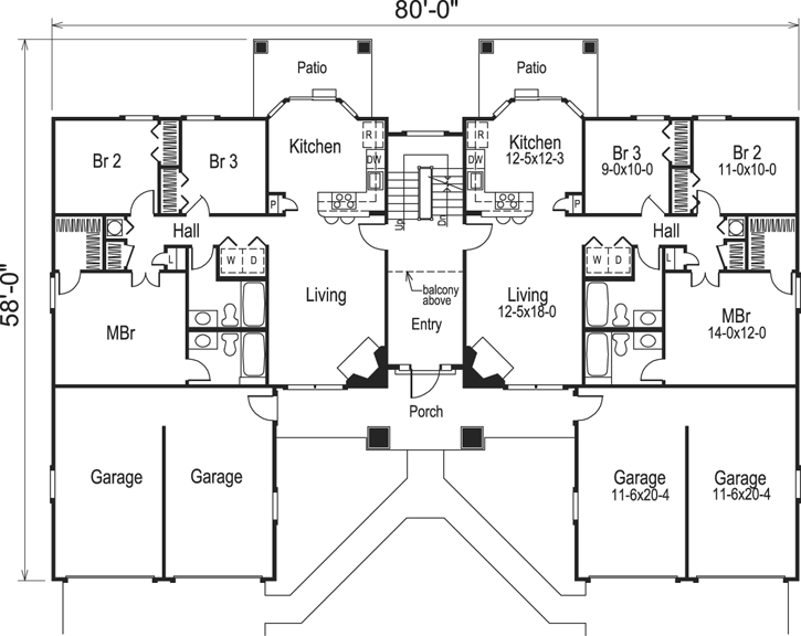 Main Floor Plan: 77-147