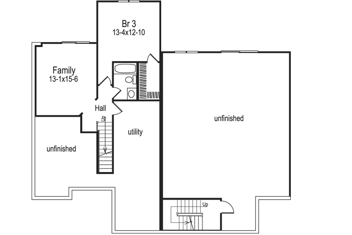 Lower Floor Plan:77-148