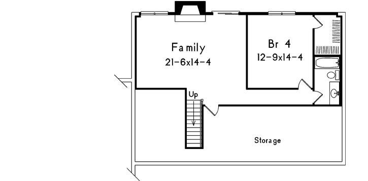 Lower Floor Plan:77-206