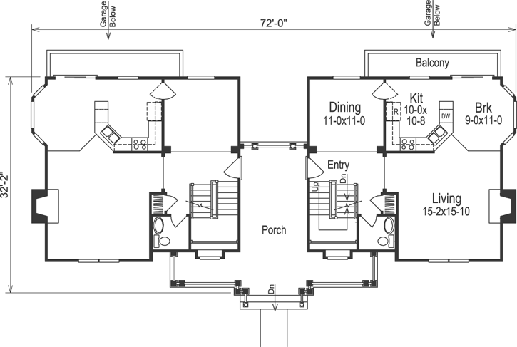 Main Floor Plan: 77-216