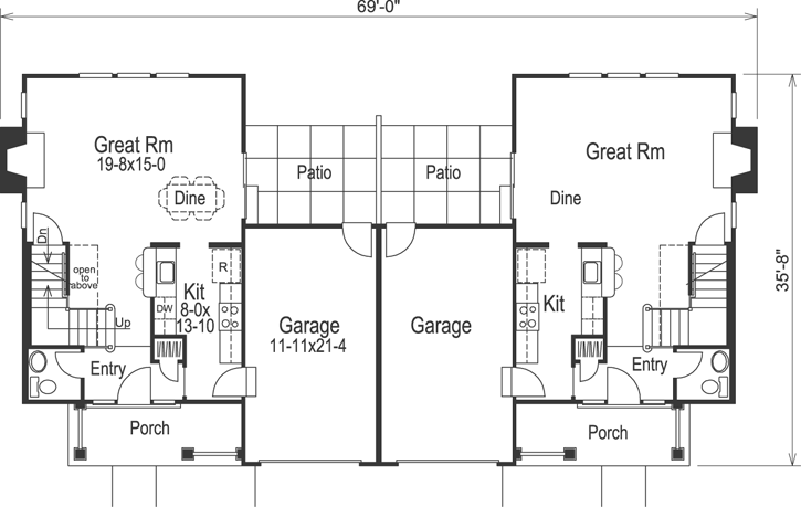 Main Floor Plan: 77-219
