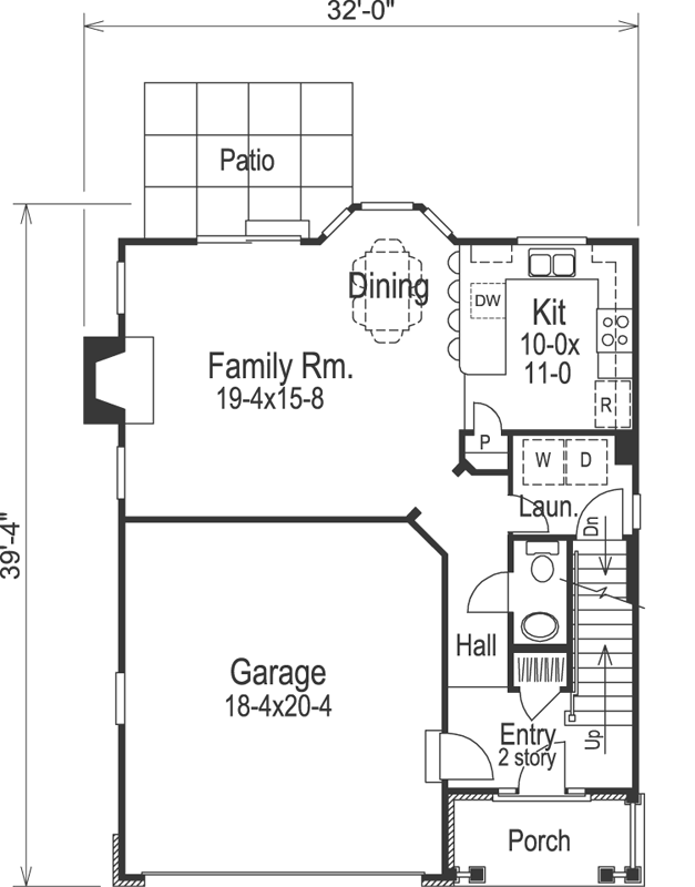 Main Floor Plan: 77-239